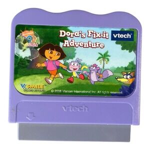VTech VSmile Dora's Fix It Adventure Game 2008 Learning Content